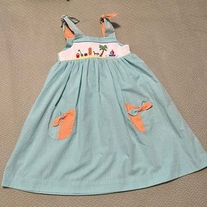 Mom & Me Smocked Beach Dress